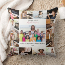 13 Photo Collage Music Teacher Personlig Gift