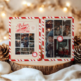 13 Photo Polar Express Christmas Ticket Julkort