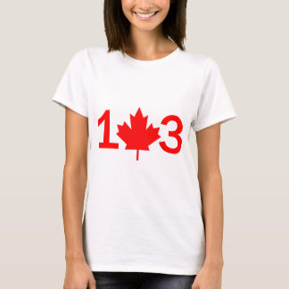 13 provinser och territorier i Kanada T Shirt