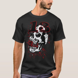 13 serie tete de mort tattoo crane hipster skulls t shirt