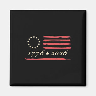 13-stjärniga Betsy Ross American US Flagga 4:e jul Magnet