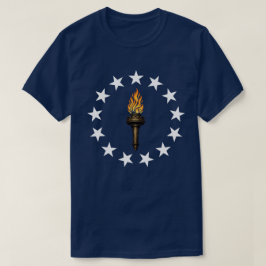 13 stjärnor Liberty Flame T Shirt