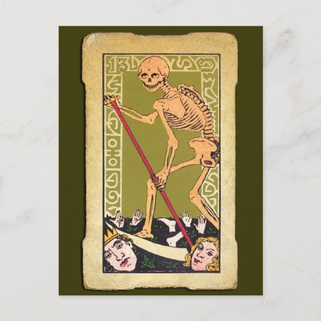 13 Tarot Card Vykort (Framsida)