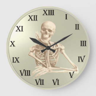 13 timmars klocka Friendly Skeleton