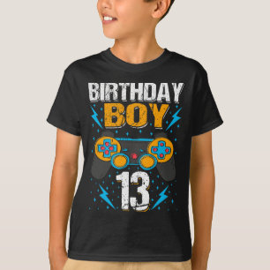 13 Video Game Controller-spelare 13:e B T Shirt
