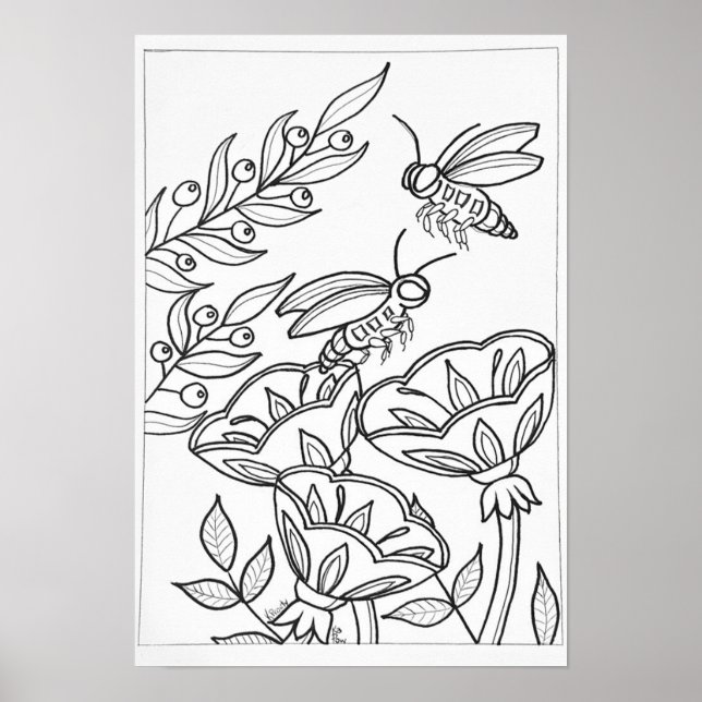 13 x 19 färgämnen poster (Framsidan)