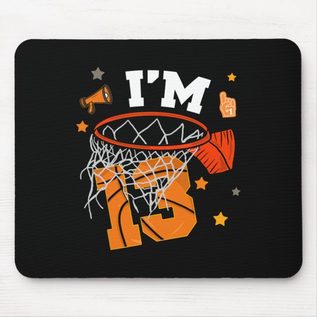 13th Birthday Sketll Boy 13 Yr Old Thirteen Years  Musmatta (Framsidan)