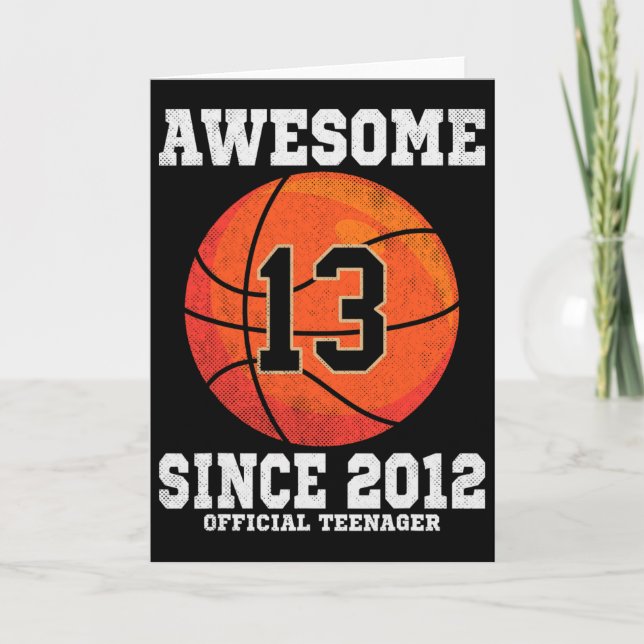 13th Birthday Sketll Fan 13 Years Old Official Tee Kort (Framsida)