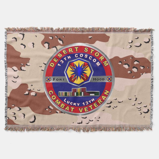 13th Corps Support Command Desert Storm Veteran Filt (Framsidan)