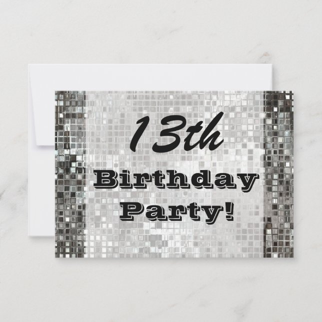 13th Eller någon inbjudan för (Framsida)