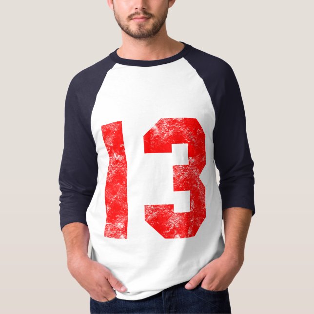 13th Födelsedaggåvor T-shirt (Framsida)