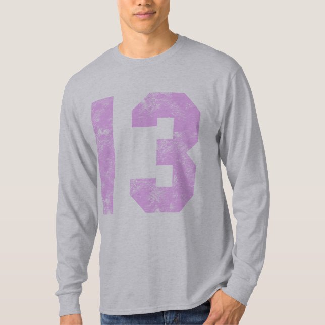 13th Födelsedagpresenter Tee Shirt (Framsida)