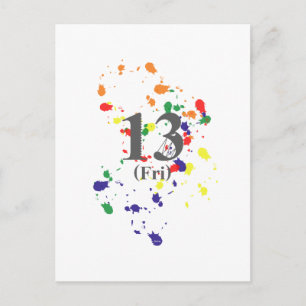 13th Fredag Vykort