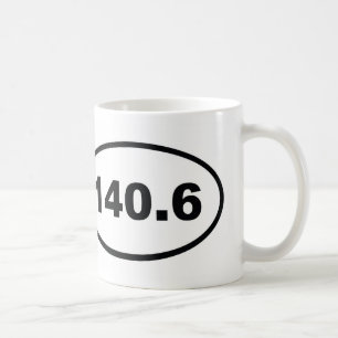 140,6 miles triathlon kaffemugg