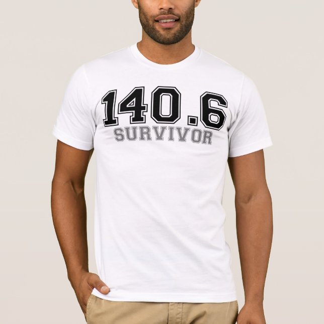 140,6 Överlevandeutslagsplats T Shirt (Framsida)