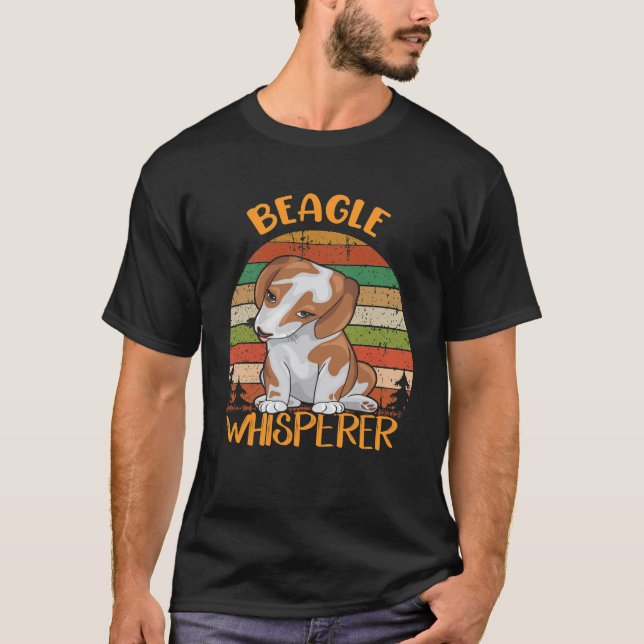 140 Beagle Whisperer T Shirt (Framsida)