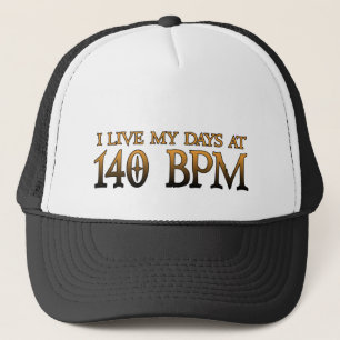 140 BPM-dagar DUBSTEP Truckerkeps