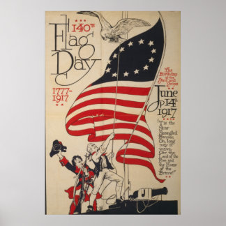 140:e Flagga Poster