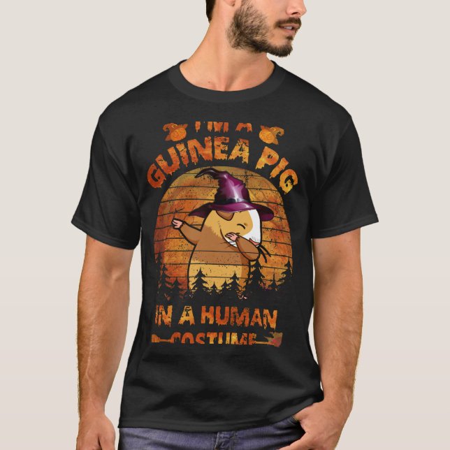 140 Guineas Gris Halloween-kostym för människor T Shirt (Framsida)
