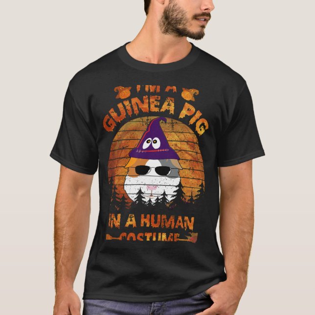 141 marsvin Halloween-kostym för människor T Shirt (Framsida)