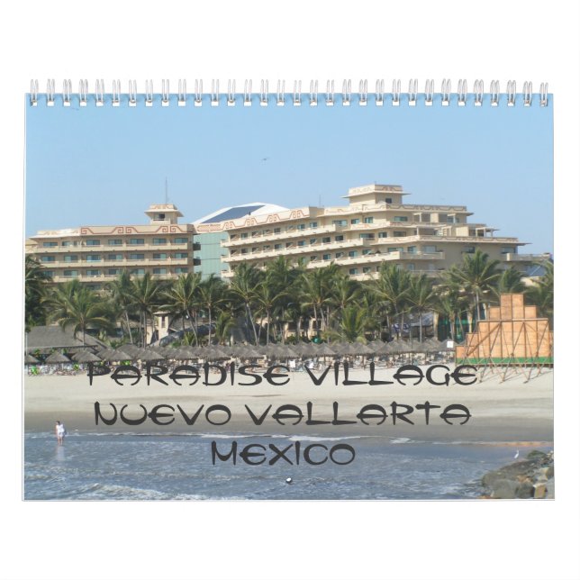 141 paradisby Nuevo Vallarta Mexico Kalender (Omslag)