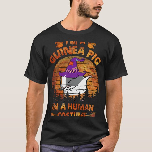 142 Guineas Gris Halloween-kostym för människor T Shirt (Framsida)