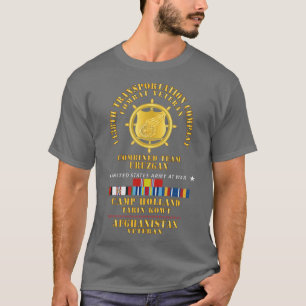 1438th Trans Company Camp Holland Afghanistan Vet T Shirt