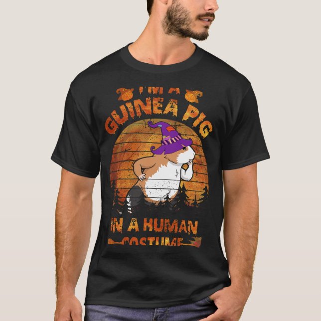 147 marsvin Halloween-kostymer T Shirt (Framsida)