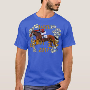 149:e Belmont Stakes Horse Tävla 2017 T Shirt