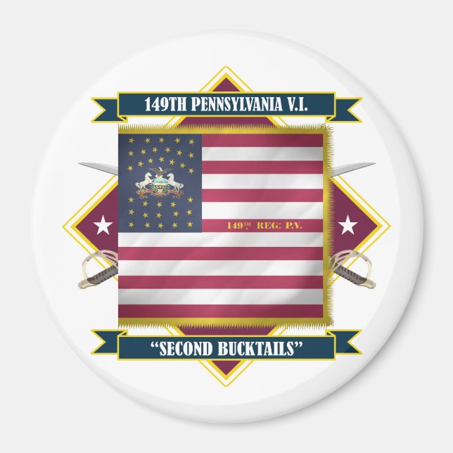 149:e Pennsylvania V.I. Magnet (Framsidan)