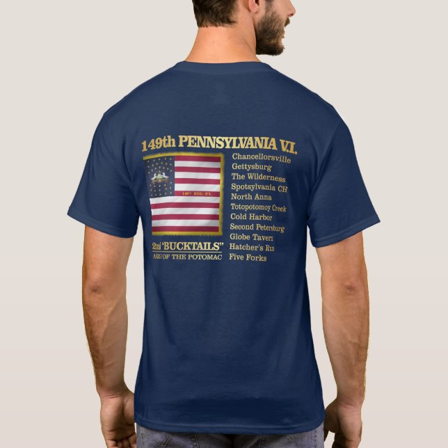 149:e Pennsylvania VI (BH) Tee Shirt (Baksida)