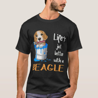 149 liv bara bättre med ett slag t shirt