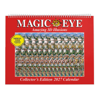 14,25" Bredd 2027 International Magic Eye Kalender