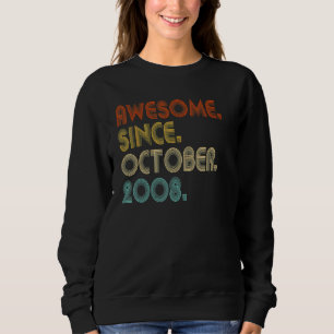 14 år gammal Fantastisk sedan oktober 2008 14:e fö T Shirt