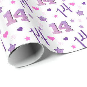 14-årig födelsedag fjorton flickors tonåring presentpapper