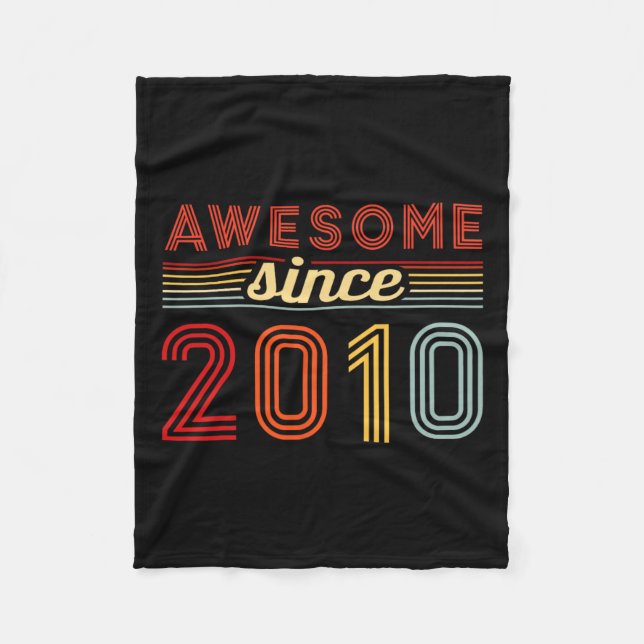 14-årig pojkflicka, födelsedag 14:e dagen, fjorton fleecefilt (Framsidan)