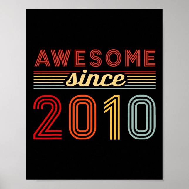 14-årig pojkflicka, födelsedag 14:e dagen, fjorton poster (Framsidan)