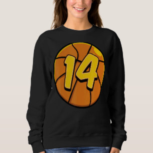 14 Basketball Birthday Theme Bday Party 14:e Celeb T Shirt