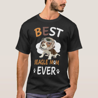 14 Bästa Beagle Mamma någonsin T Shirt