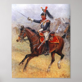 14:e Cuirassier Regiment of Duchy of Warszawa Poster