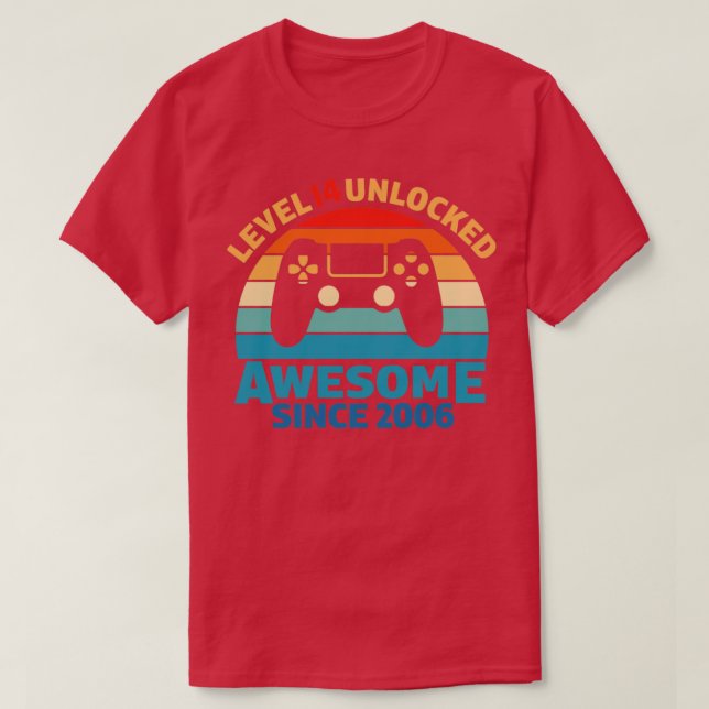 14:e födelsedag i Fantastisk T Shirt (Design framsida)