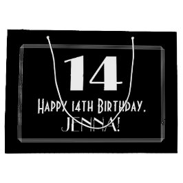 14:e födelsedagen: Art Deco Inspired Stil "14", Na