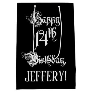 14:e födelsedagen: Finare, Elegant, skript + eget 