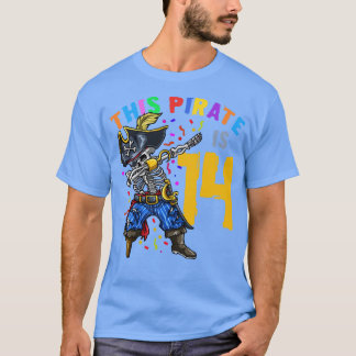 14:e födelsedagen Pirat T Shirt
