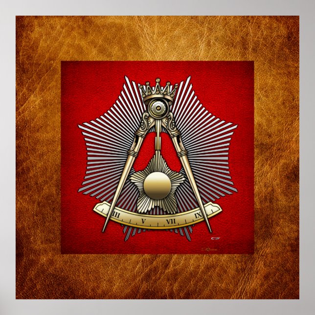 14:e grader: Grand Elect Mason Poster (Framsidan)