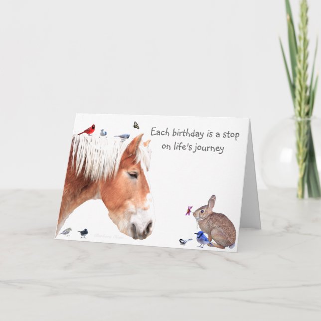 #14 Födelsedag: Ett stopp för livsresan Kort (Framsida)