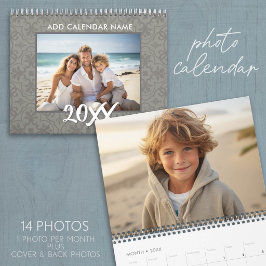 14 Foto - Foton täcker hela sidan på Anpassad Kalender