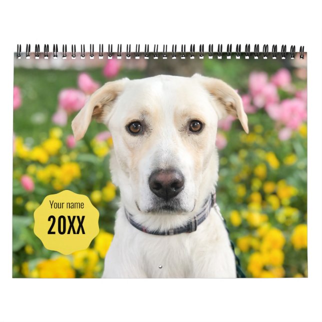 14 Fototäcke - Modern Personlig Calen Kalender (Omslag)