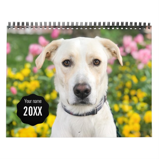 14 Fototäckning - Modern Personlig - Fullt  Kalender (Omslag)