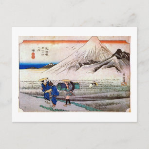14. Harajuku, Hiroshige Vykort